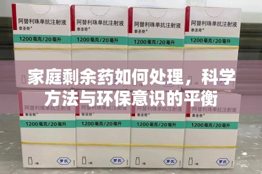 广州家庭剩余药如何处理，科学方法与环保意识的平衡